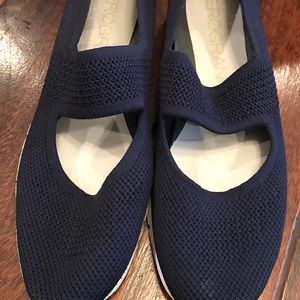 Cole Hana Navy Mesh Mary Jane Style Size 11
